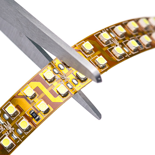 Dual Row LED Light Strips - LED Tape Light with 72 SMDs/ft., 1 Chip SMD LED 3528 with LC2 Connector