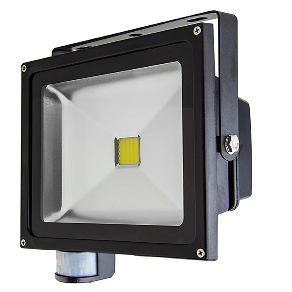 High Power 30W LED Flood Light Fixture with Motion Sensor - Click Image to Close