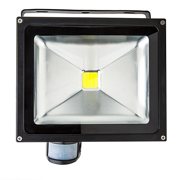 High Power 30W LED Flood Light Fixture with Motion Sensor - Click Image to Close