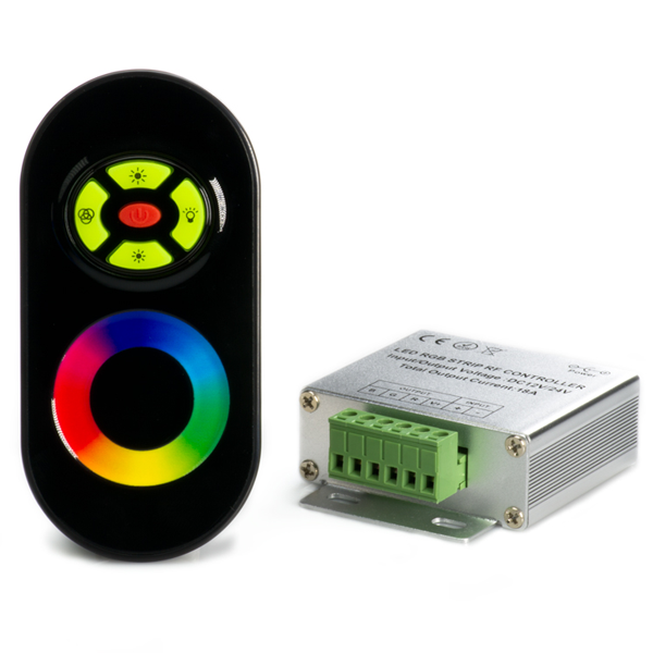 LRF-xRGB6-TC2 RGB Controller w/ Sync-able RF Touch Color Remote