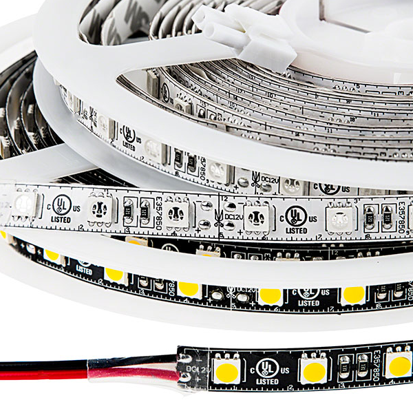 LED Light Strips - LED Tape Light with 18 SMDs/ft., 3 Chip SMD LED 5050 with LC2 Connector