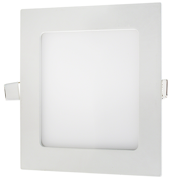 6" Square Low Profile LED Recessed Light - 9W - Click Image to Close