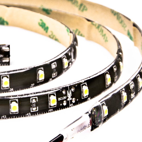Outdoor LED Light Strips - Weatherproof LED Tape Light with 18 SMDs/ft., 1 Chip SMD LED 3528 - Click Image to Close