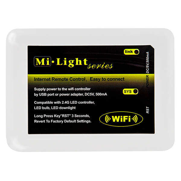 Smartphone or Tablet Wi-Fi LED Controller Hub - WIFI-CON