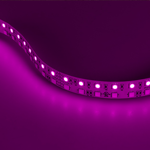 Dual Row LED Light Strips with Multi Color + White LEDs - LED Tape Light with 36 SMDs/ft., 3 Chip RGBW SMD LED 5050