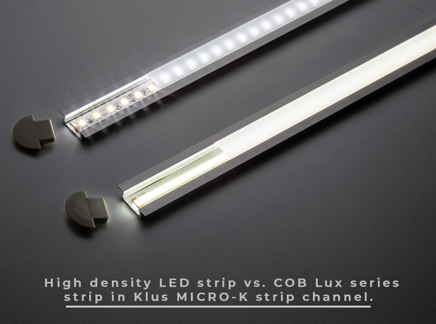 5m White COB LED Strip Light - COB Series LED Tape Light - High CRI - 24V - IP20
