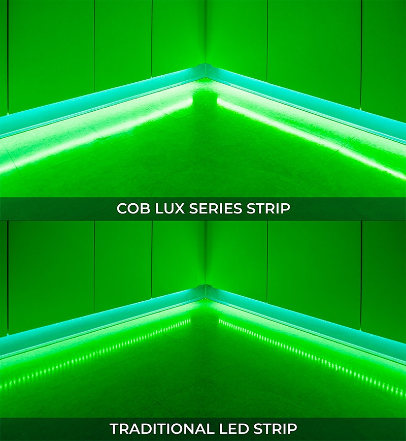 5m Single Color COB LED Strip Light - COB Series LED Tape Light - 24V - IP20
