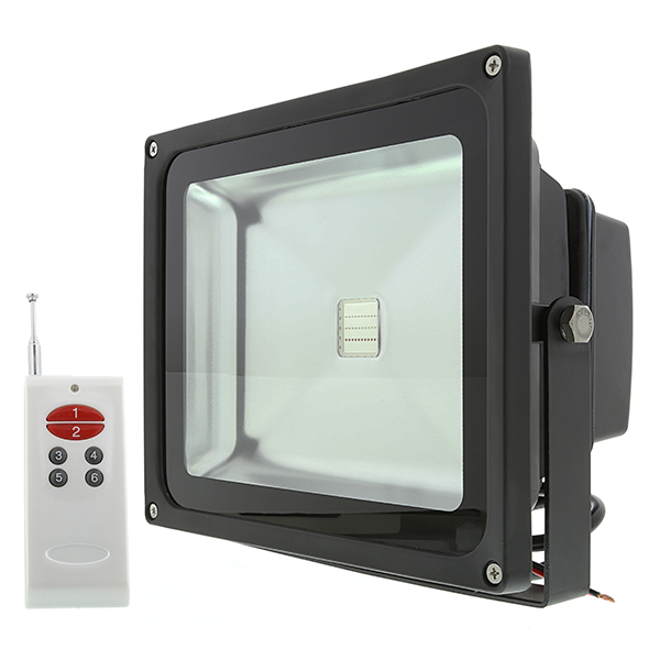 High Power 30W RGB LED Flood Light Fixture with Remote