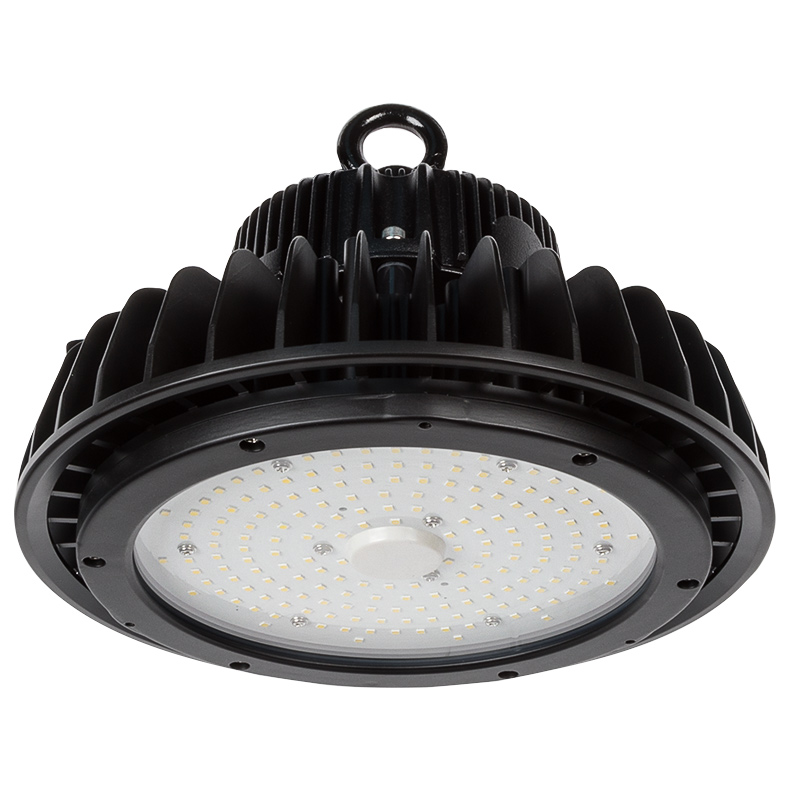 100W UFO LED High Bay Light - 13,000 Lumens - 250W Metal Halide Equivalent - 5000K - Click Image to Close