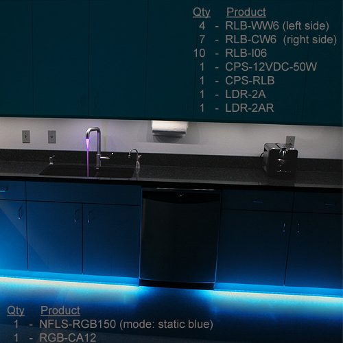 LDRF-XRGB4 RGB Controller w/ RF Remote - Click Image to Close