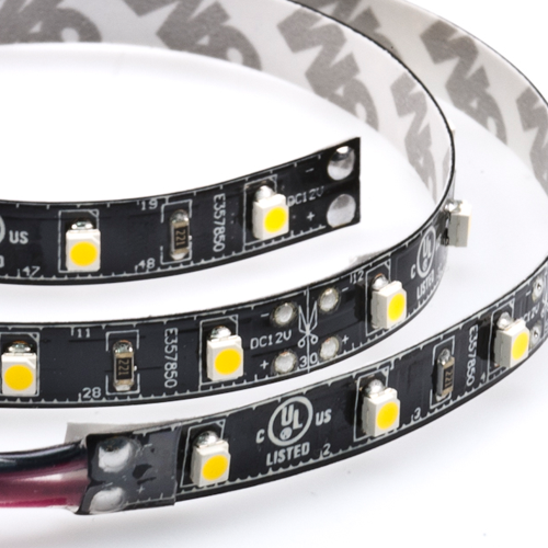 LED Light Strips - LED Tape Light with 18 SMDs/ft., 1 Chip SMD LED 3528 with LC2 Connector