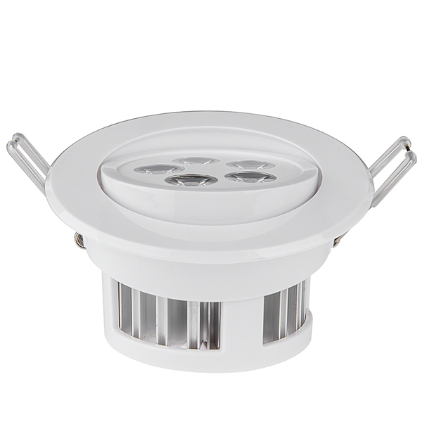 5 Watt LED Recessed Light Fixture - Aimable - Click Image to Close