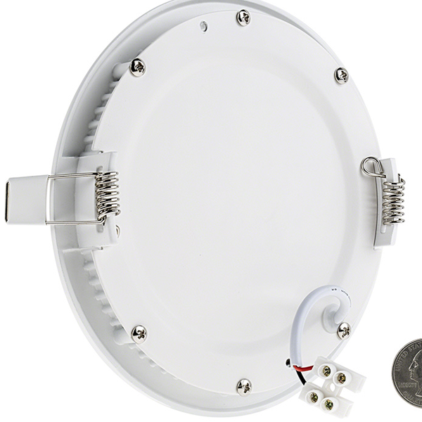 6" Round Low Profile LED Recessed Light - 9W - Click Image to Close