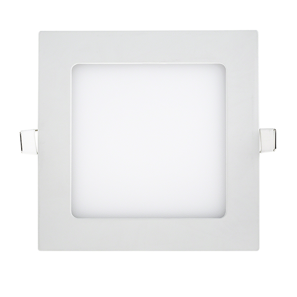 6" Square Low Profile LED Recessed Light - 9W - Click Image to Close