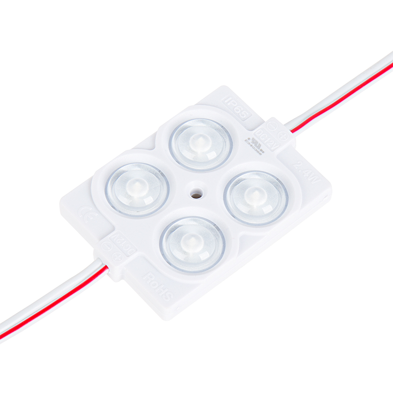 Single Color LED Module - Linear Constant Current Sign Module w/ 4 SMD LEDs - Click Image to Close