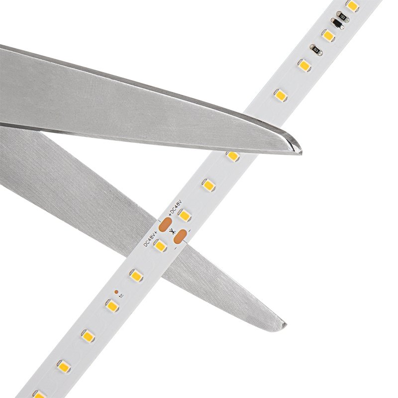 48V White LED Strip Light - High CRI - HighLight Series Tape Light - IP20 - 5m / 40m - Click Image to Close