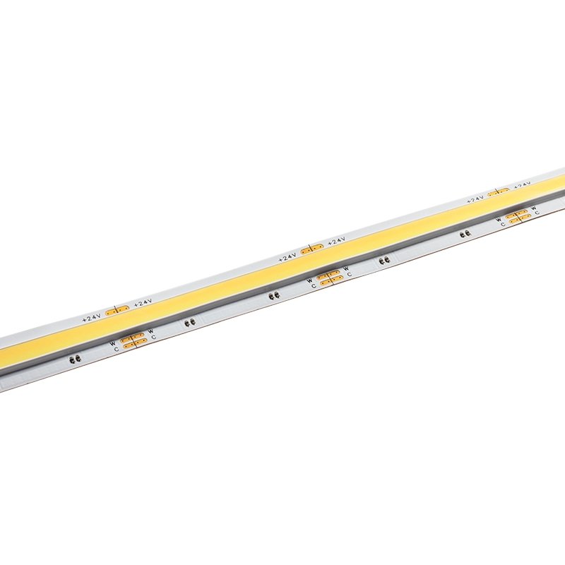 5m Tunable White COB LED Strip Light - COB Series LED Tape Light - 24V - IP20 - Click Image to Close