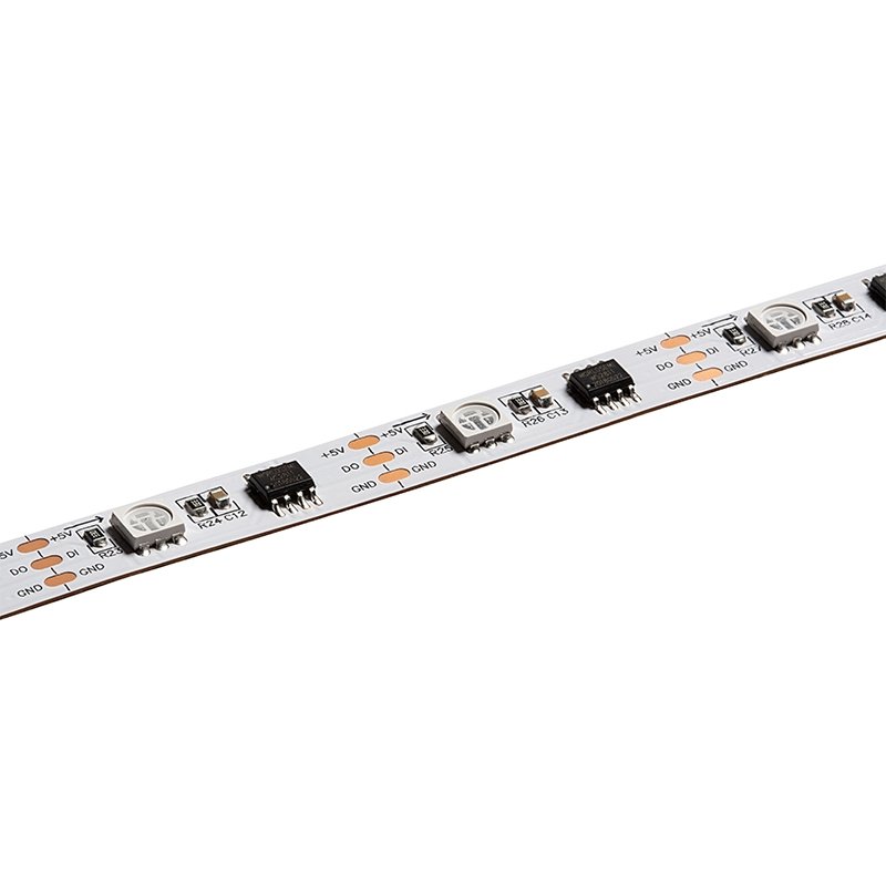 3m Digital RGB LED Strip Light - Single Addressable Color-Chasing LED Tape Light - 5V - IP20 - RGB