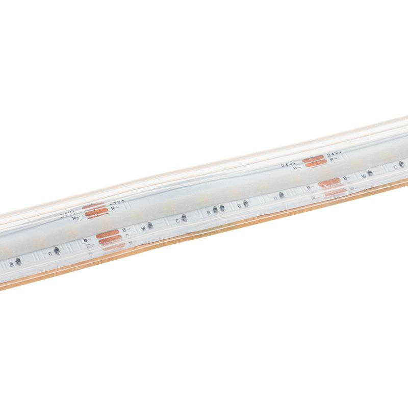 5m RGB+CCT COB LED Strip Light - COB Series LED Tape Light - IP65 - 24V - Click Image to Close