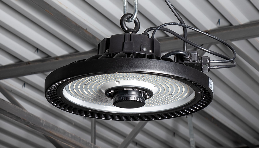 200W UFO LED High Bay Light - Programmable Microwave Motion Sensor - 29,000 Lumens - 750W Metal Halide Equivalent - 5000K