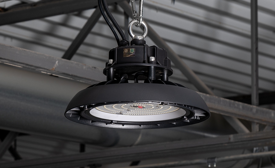 100W Black UFO LED High Bay Light - 13000 Lumens - 250W Metal Halide Equivalent - 5000K - Click Image to Close
