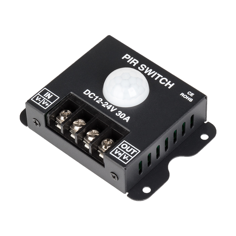 PIR Motion Sensor Switch - 12-24 VDC - 30 Amps - Click Image to Close