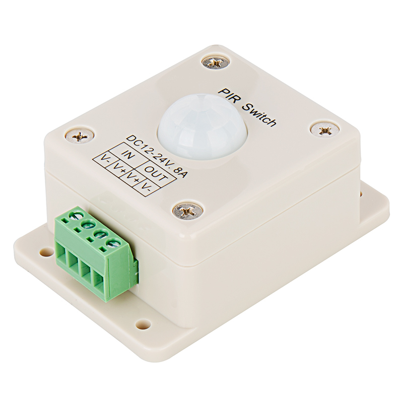 PIR Motion Sensor Switch - 12-24 VDC - 8 Amps - Click Image to Close