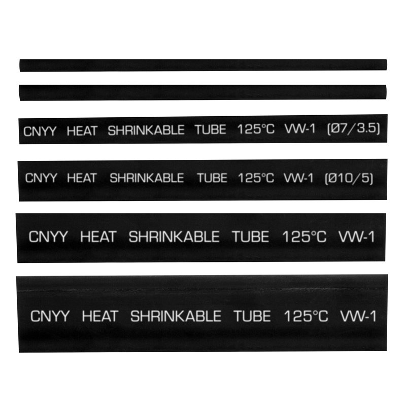 Single Wall Heat Shrink Tubing - 6" Long - Click Image to Close